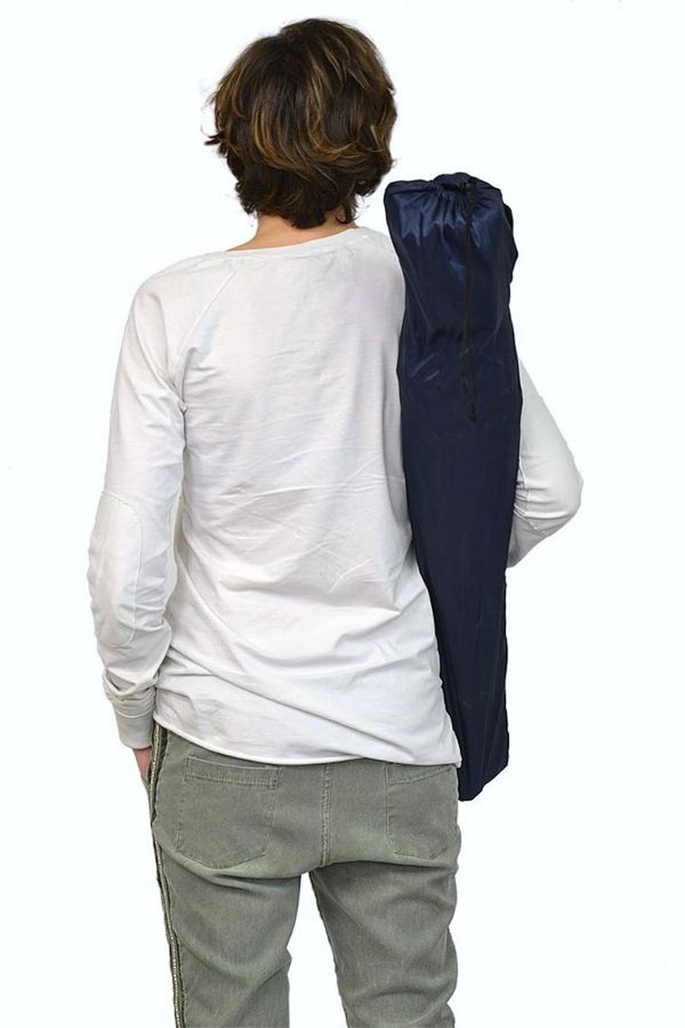 Enero Camp, krzesło turystyczne składane, 50-50-80 cm, granatowe