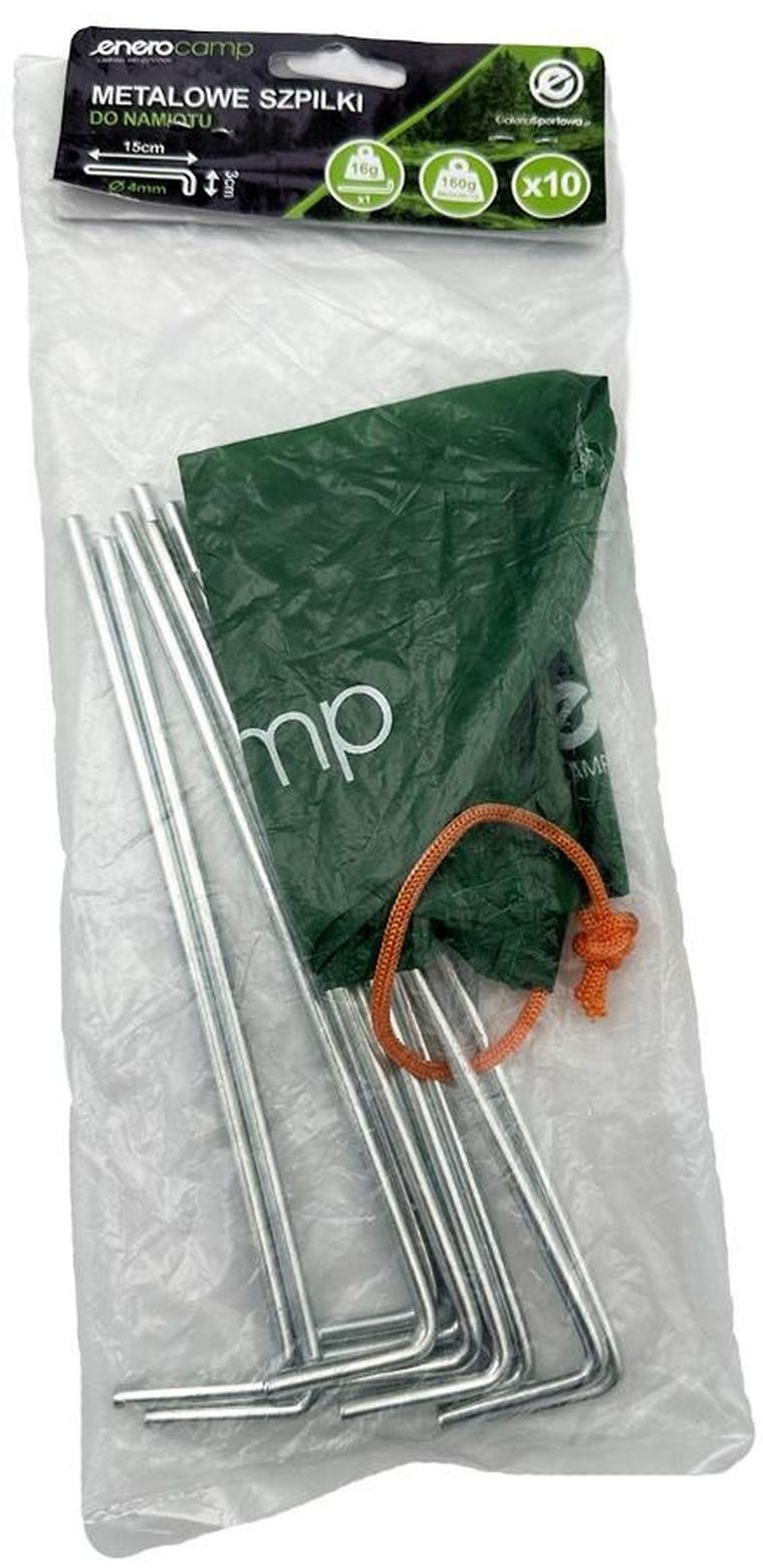 Enero camp, śledzie do namiotu, 18 cm, 10 szt.