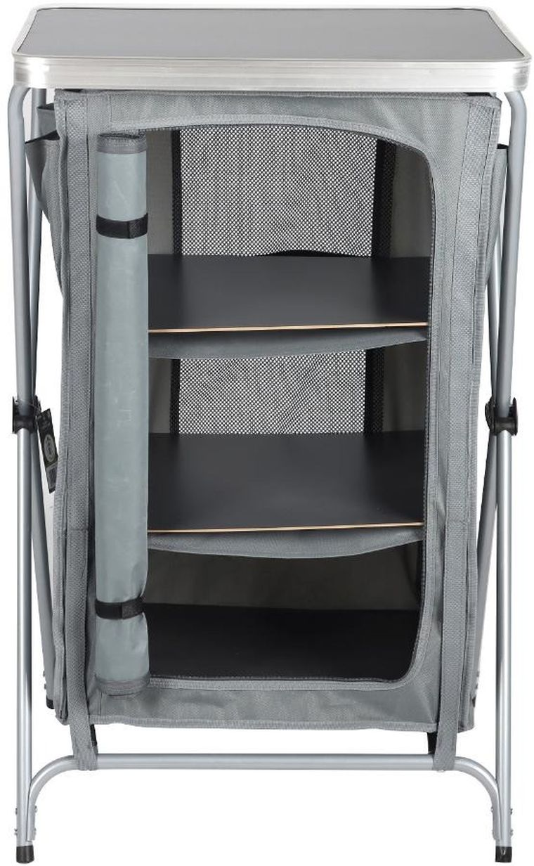 Enero Camp, szafa turystyczna z 3 półkami, składana, 60-51-98 cm