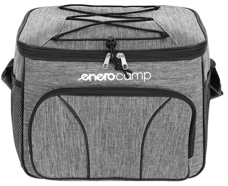 Enero Camp, torba termiczna, szara, 18l, 33-21-26 cm