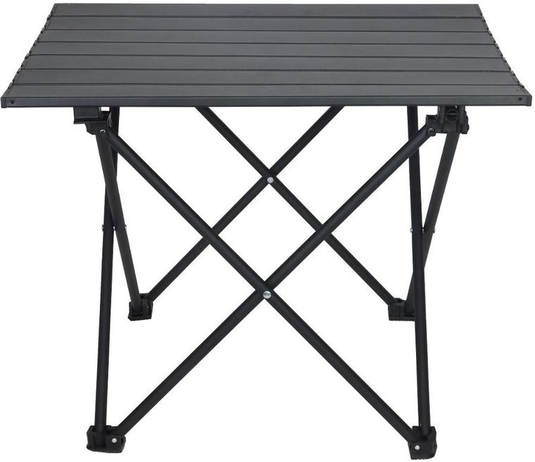 Enero Camp, zestaw turystyczny 3w1, składany, czarny