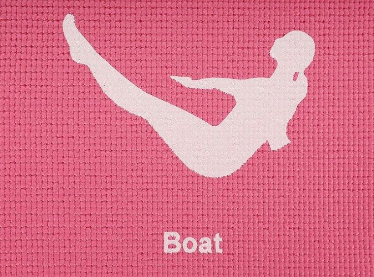 Enero, Fit, mata do jogi, różowa, 170-60-0.5 cm