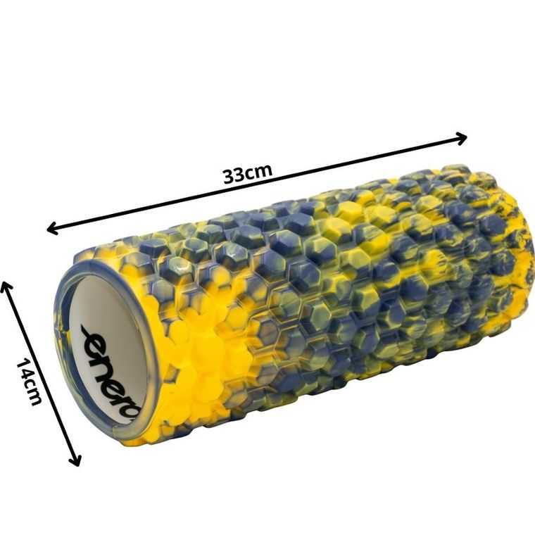 Enero Fit, wałek roller do ćwiczeń, 14-33 cm