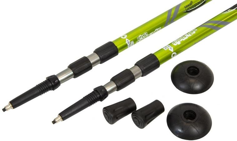 Enero, kije trekking expedition i pokrowiec