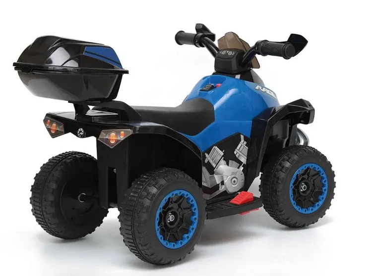 Enero, Micron, quad, pojazd na akumulator, niebieski