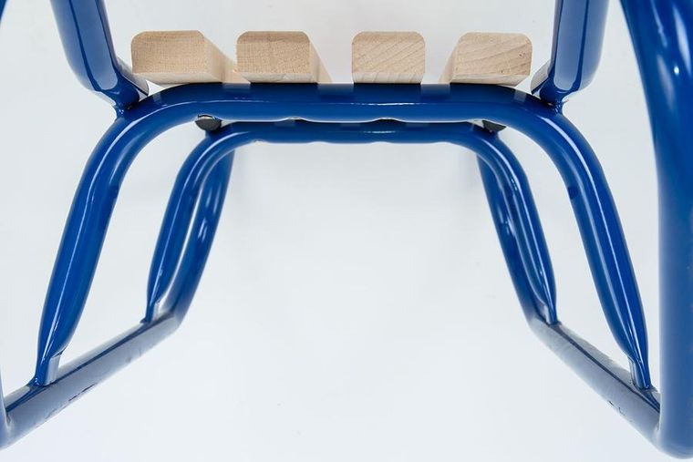 Enero, sanki metalowe mocne, Kubuś, niebieskie