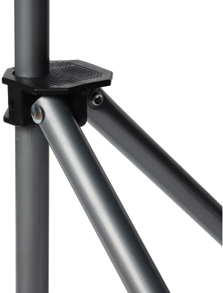 Enero, Trip, fotel turystyczny składany, czarny, 83-80-40 cm