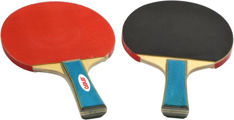 Enero, zestaw do tenisa stołowego, 2 rakietki, 3 piłeczki i siatka