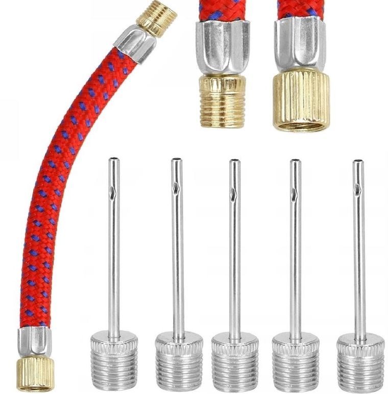 Enero, zestaw igieł z wężykiem do pompki, 5 szt.