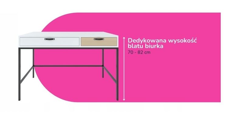 Entelo, Duo, krzesło biurowe z podłokietnikami, wzrost 159-188 cm, różowe