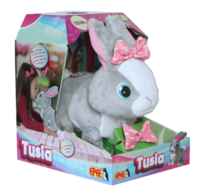 Epee, Królik Tusia, zabawka interaktywna