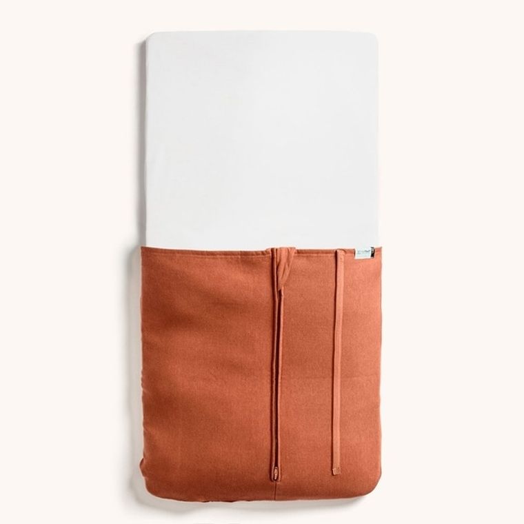 ergoPouch, kołderka nakładana na materac do łóżeczka, Rust