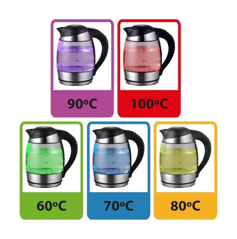 Esperanza, czajnik elektryczny, Seine EKK026, 2200W, 1.7 l, czarny