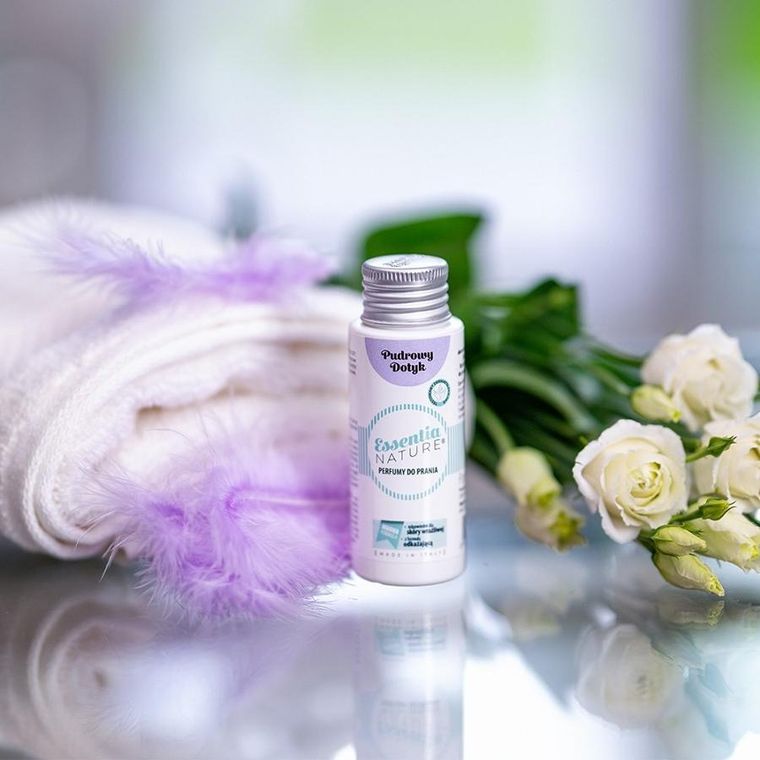 Essentia Nature, perfumy do prania, Pudrowy Dotyk, 50 ml
