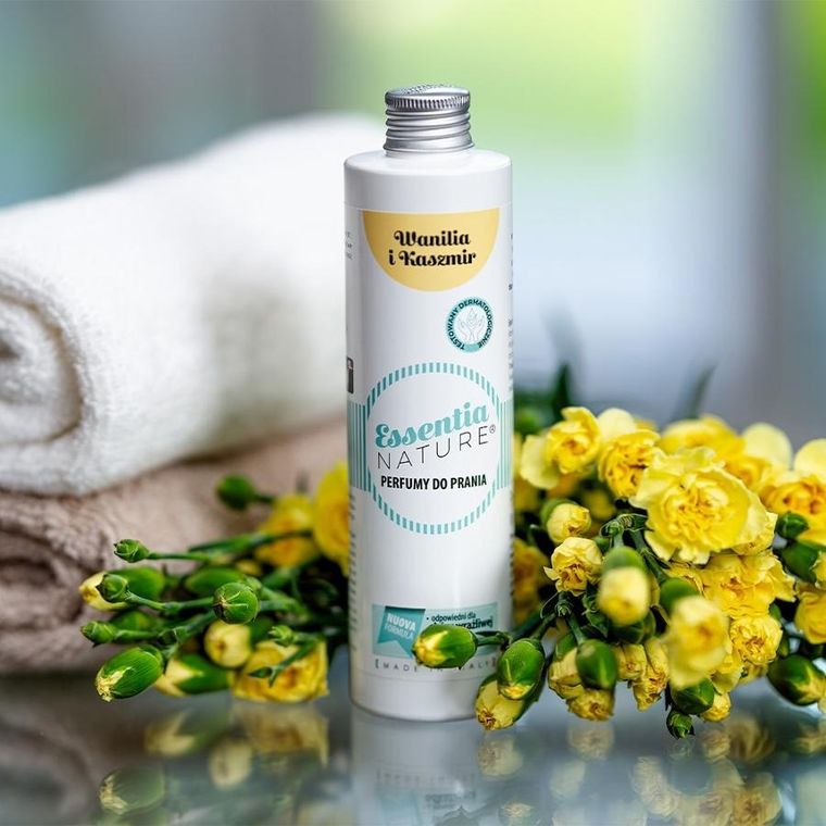 Essentia Nature, perfumy do prania, Wanilia i Kaszmir, 250 ml