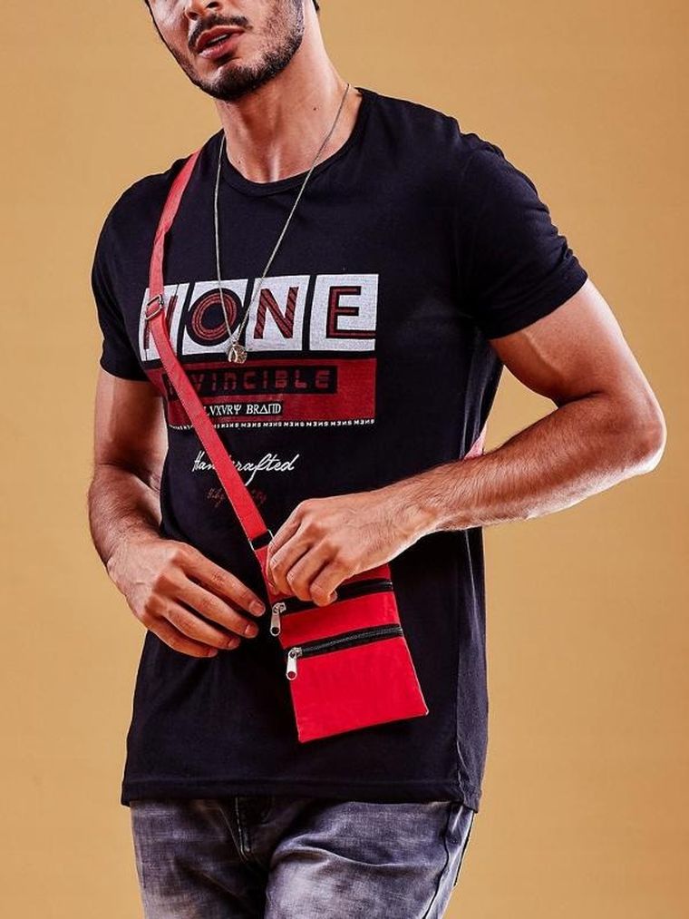 Etui na dokumenty, czerwone