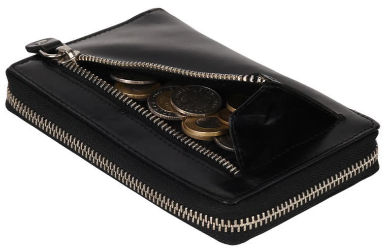 Etui-portfel na karty ze skóry naturalnej