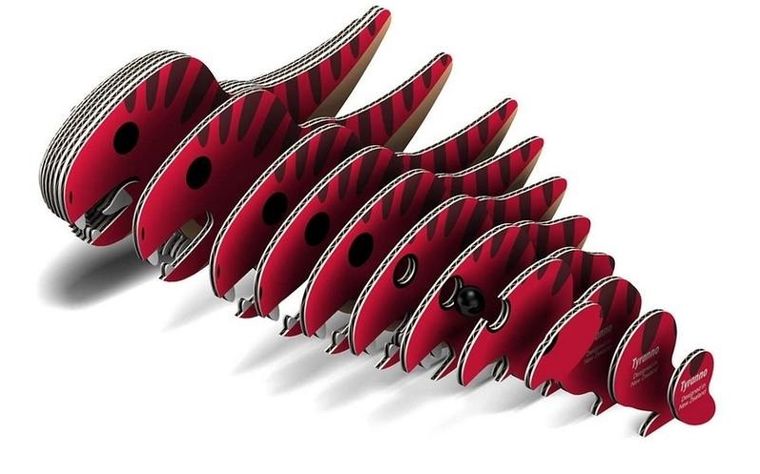 Eugy, układanka 3D, Dinozaur Tyranozaur