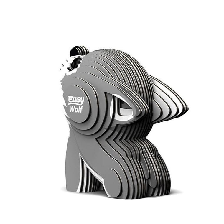 Eugy, układanka 3D, Wilk