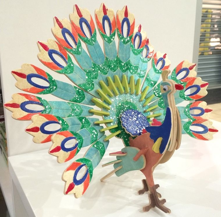 Eureka! Gepetto, Paw, drewniana łamigłówka, puzzle 3D