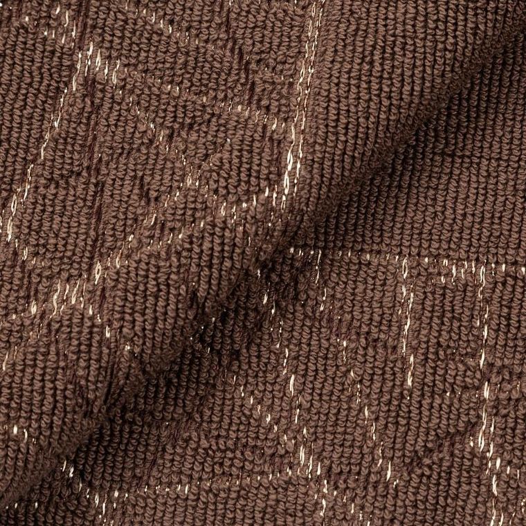 Eurofirany, dywanik łazienkowy, Nika, 50-70 cm, brązowy