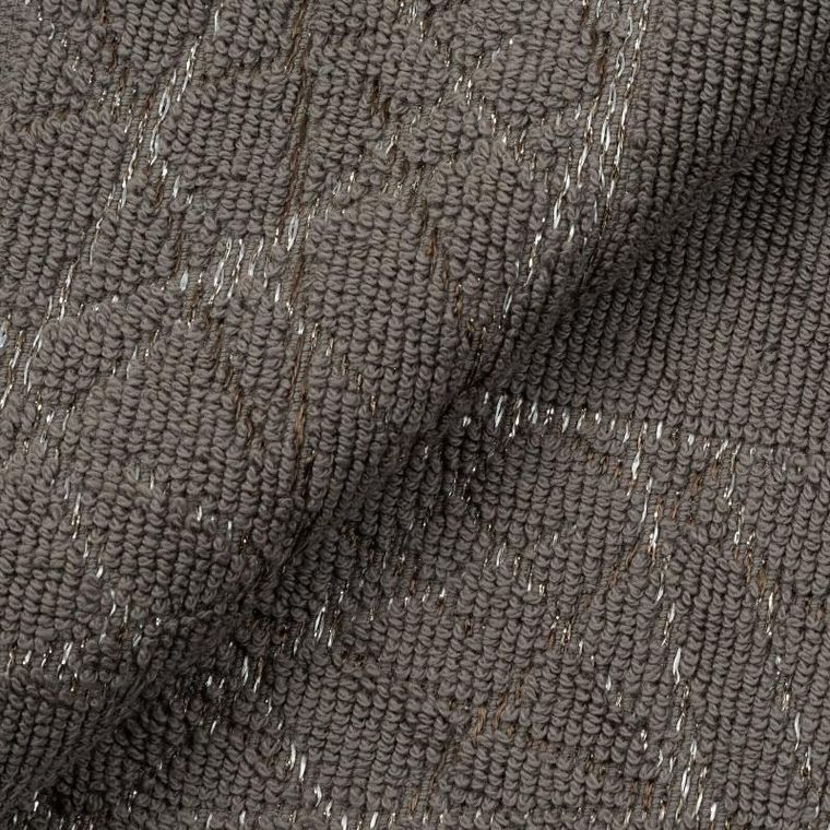 Eurofirany, dywanik łazienkowy Nika, 50-70 cm, grafitowy