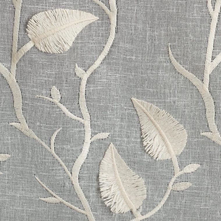 Eurofirany, firana gotowa, Broklyn, 140-250 cm, biały