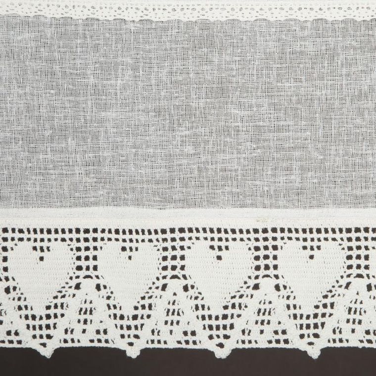 Eurofirany, firana gotowa, Doris, 60-150 cm, kremowy