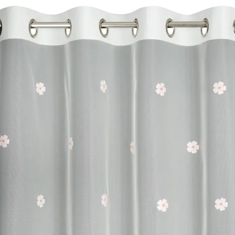 Eurofirany, firana gotowa, Elsa, 140-250 cm, biały