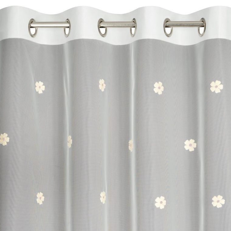 Eurofirany, firana gotowa, Elsa, 140-250 cm, biały