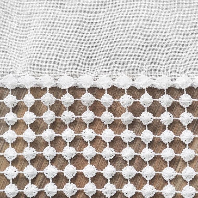 Eurofirany, firana gotowa, Grace, 140-250 cm, biały