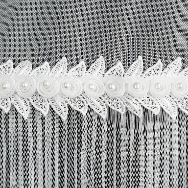 Eurofirany, firana gotowa, Hana, 140-250 cm, biały