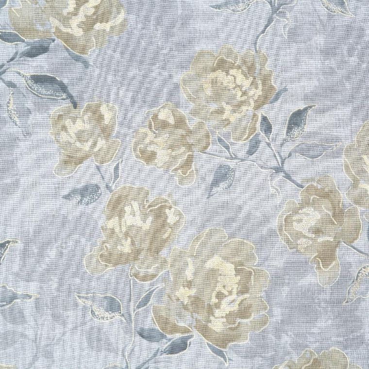 Eurofirany, firana gotowa, Inari, 140-250 cm, srebrny