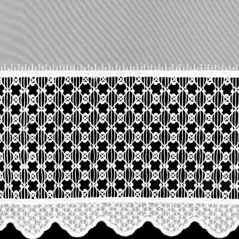 Eurofirany, firana gotowa, Katrina, 150-350 cm, biały