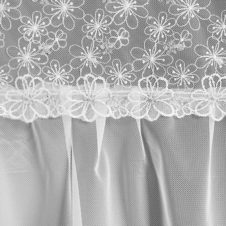 Eurofirany, firana gotowa, Lauri, 140-250 cm, biały