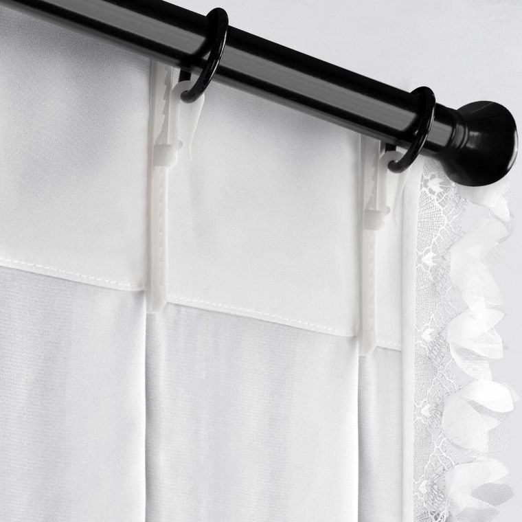 Eurofirany, firana gotowa, Loreta, 80-270 cm, biały