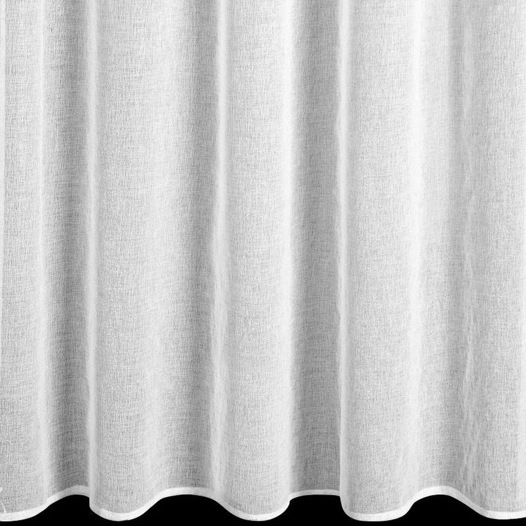 Eurofirany, firana gotowa, Lucila, na taśmie, 140-270 cm, biały