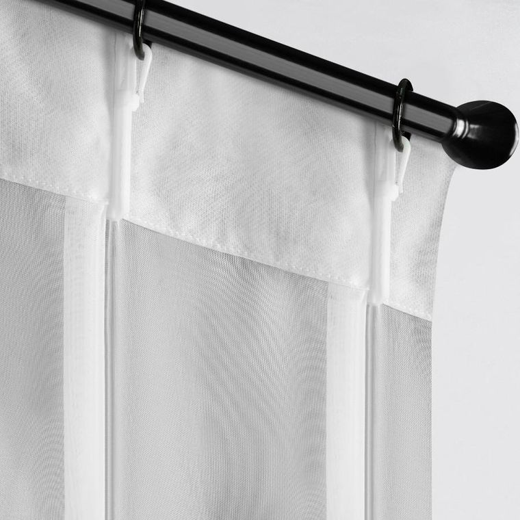 Eurofirany, firana gotowa, Lucy, 140-270 cm, biały