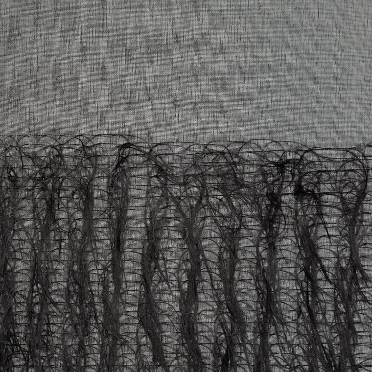 Eurofirany, firana gotowa Margaret2, 140-250 cm, czarny