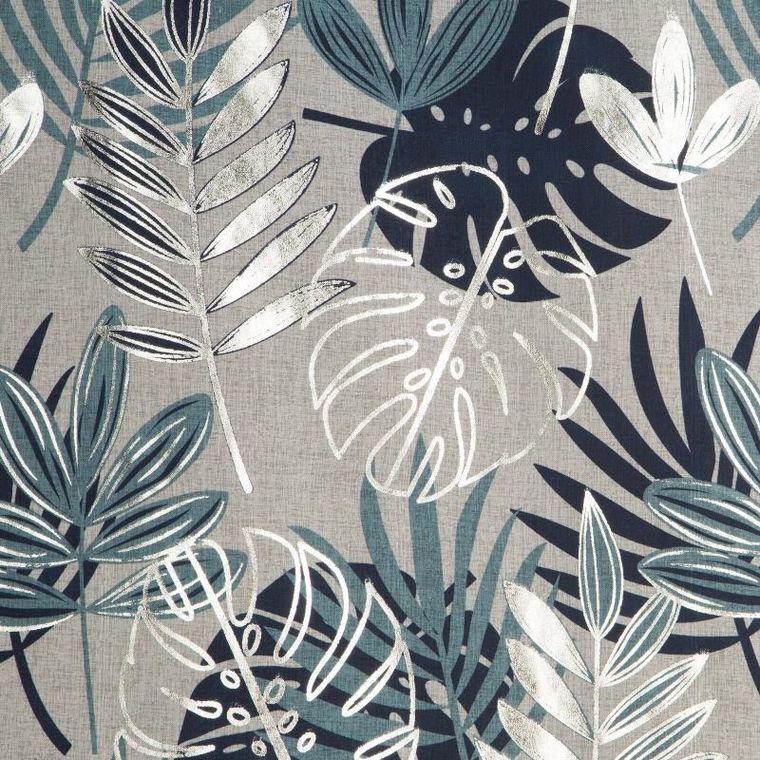 Eurofirany, firana gotowa na taśmie, Malta, granatowy