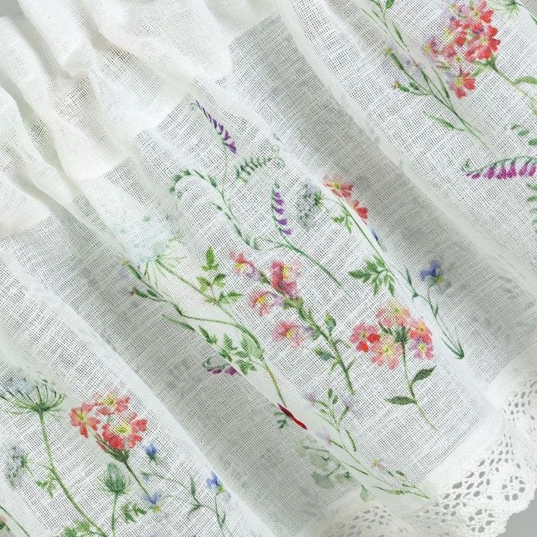 Eurofirany, firana gotowa na taśmie, Sylwia, 30-150 cm, różowy