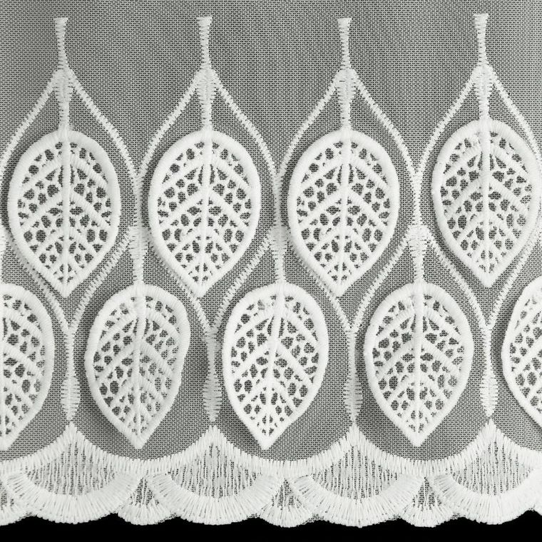 Eurofirany, firana gotowa, Nira, na taśmie, 150-40 cm, kremowy