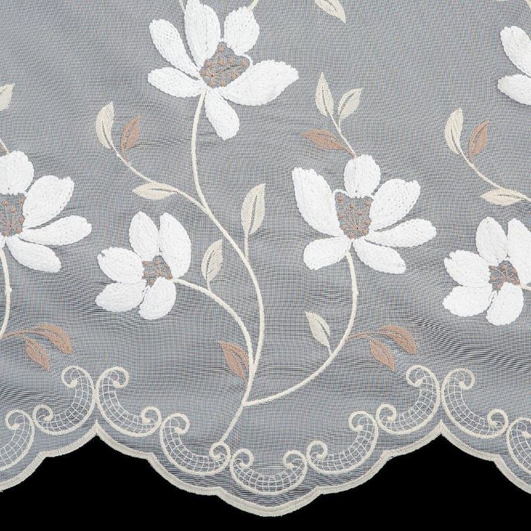 Eurofirany, firana gotowa, Sandi, 350-250 cm, biały