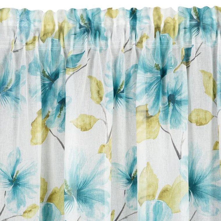 Eurofirany, firana gotowa, Sofia, na taśmie, 140-270 cm, biały