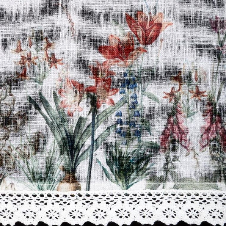 Eurofirany, firana zaciemniająca gotowa, Nemezja, na taśmie, 150-30 cm, biały