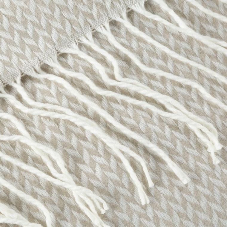 Eurofirany, koc akryl, 130-170 cm, beżowy