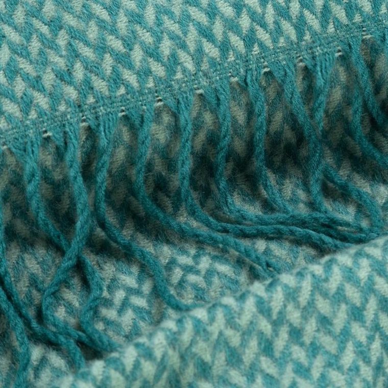 Eurofirany, koc akryl, 130-170 cm, miętowy