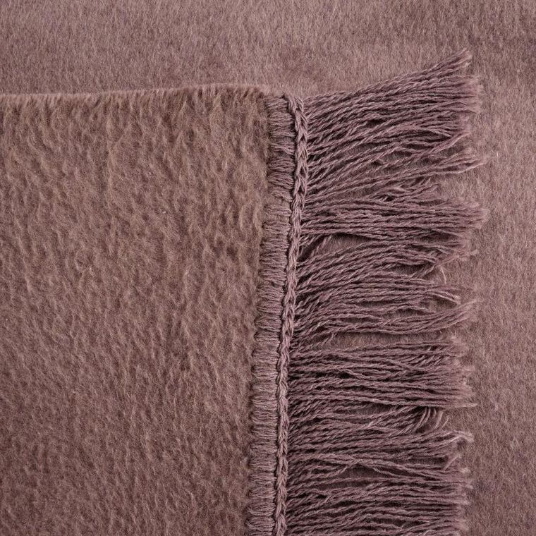 Eurofirany, koc akryl, 220-240 cm, pudrowy róż