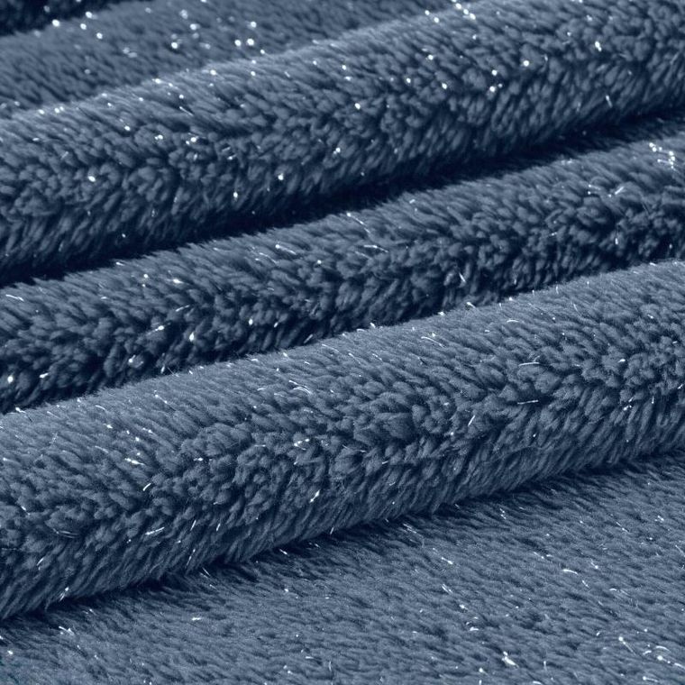 Eurofirany, koc d91 blink, 150-200 cm, granatowy