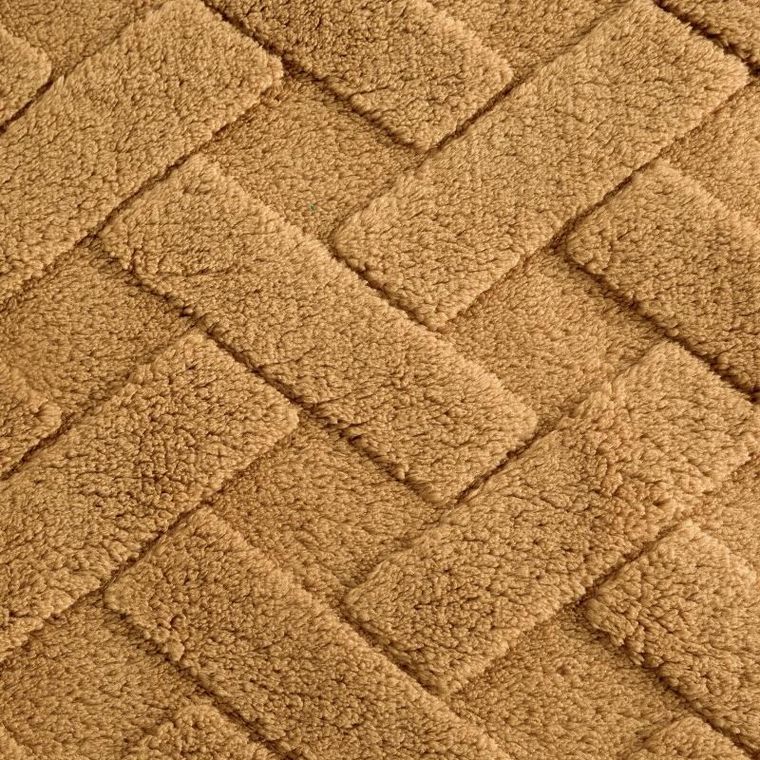 Eurofirany, koc d91 Caro, 200-220 cm, miodowy